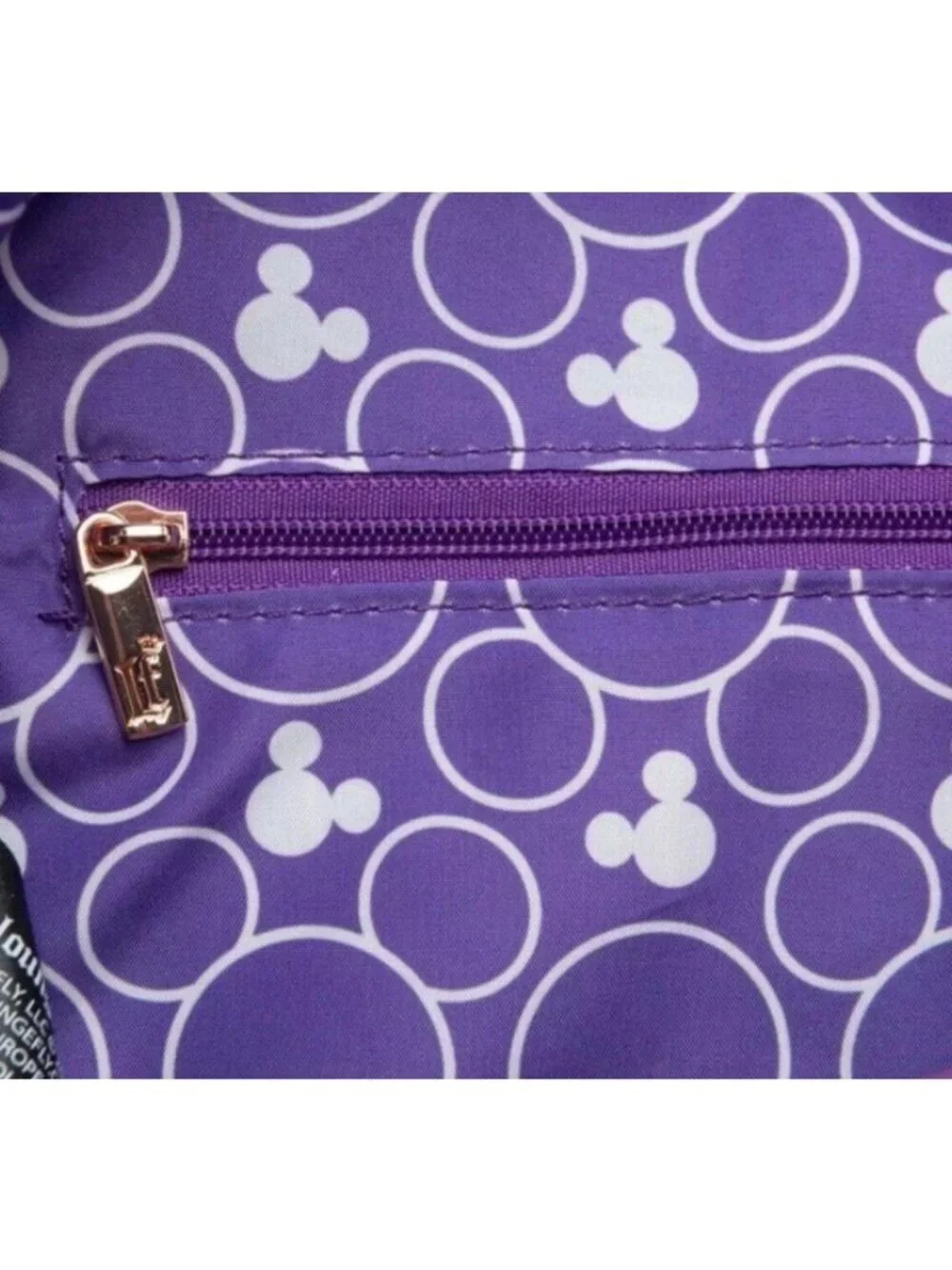 Loungefly Disney Minnie Mouse Purple Quilted Mini Backpack Lavendar Haze Bow NWT